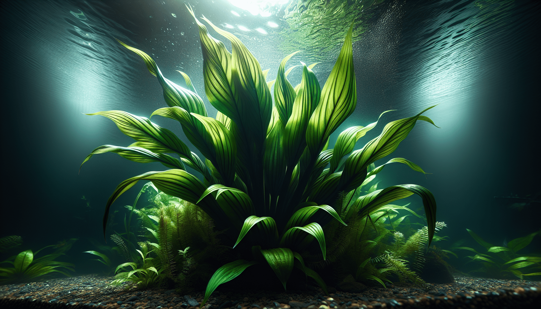 What Is The Aquatic Plant Big Amazon Sword