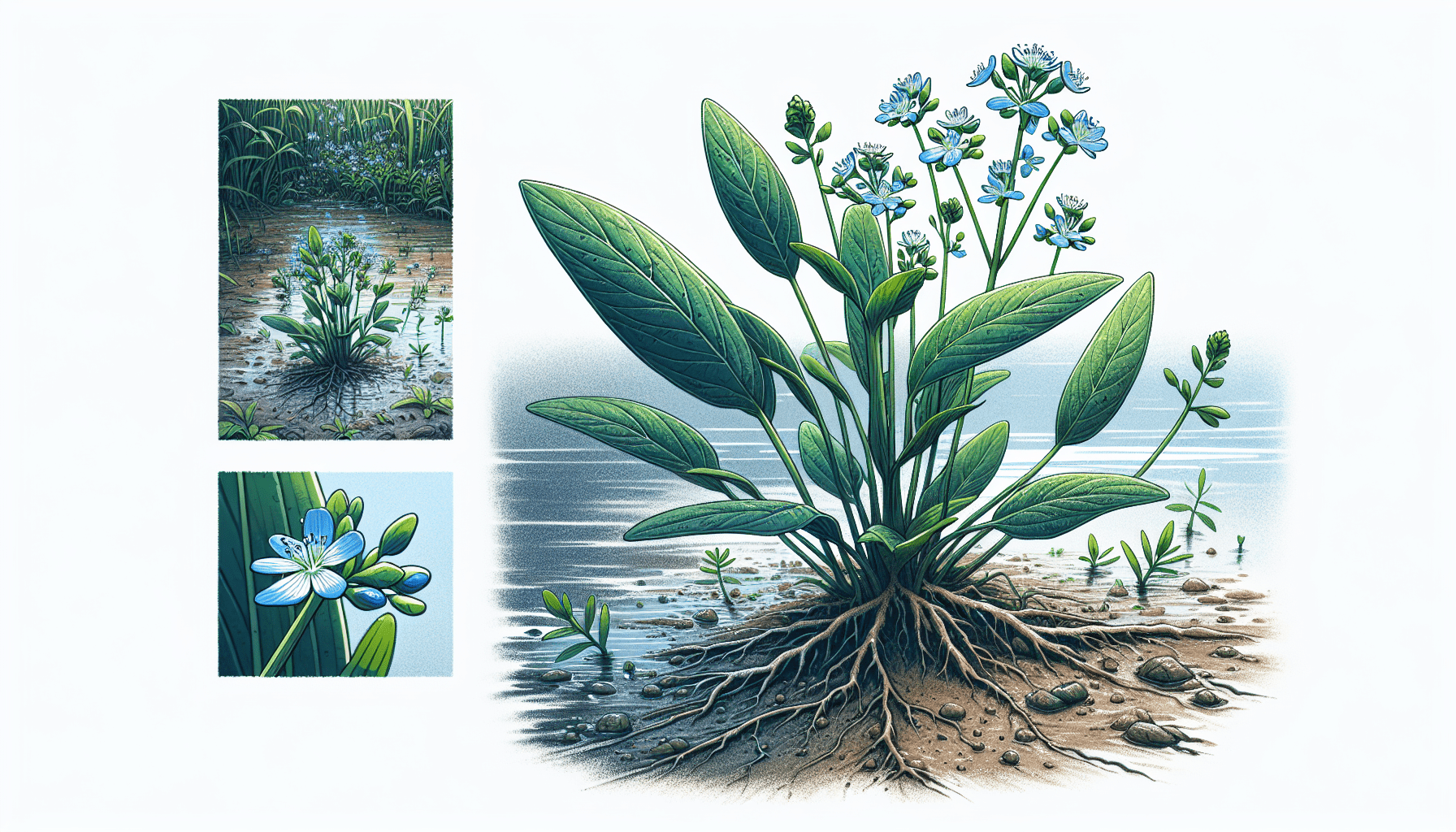 What Is The Aquatic Plant Blue Mud Plantain