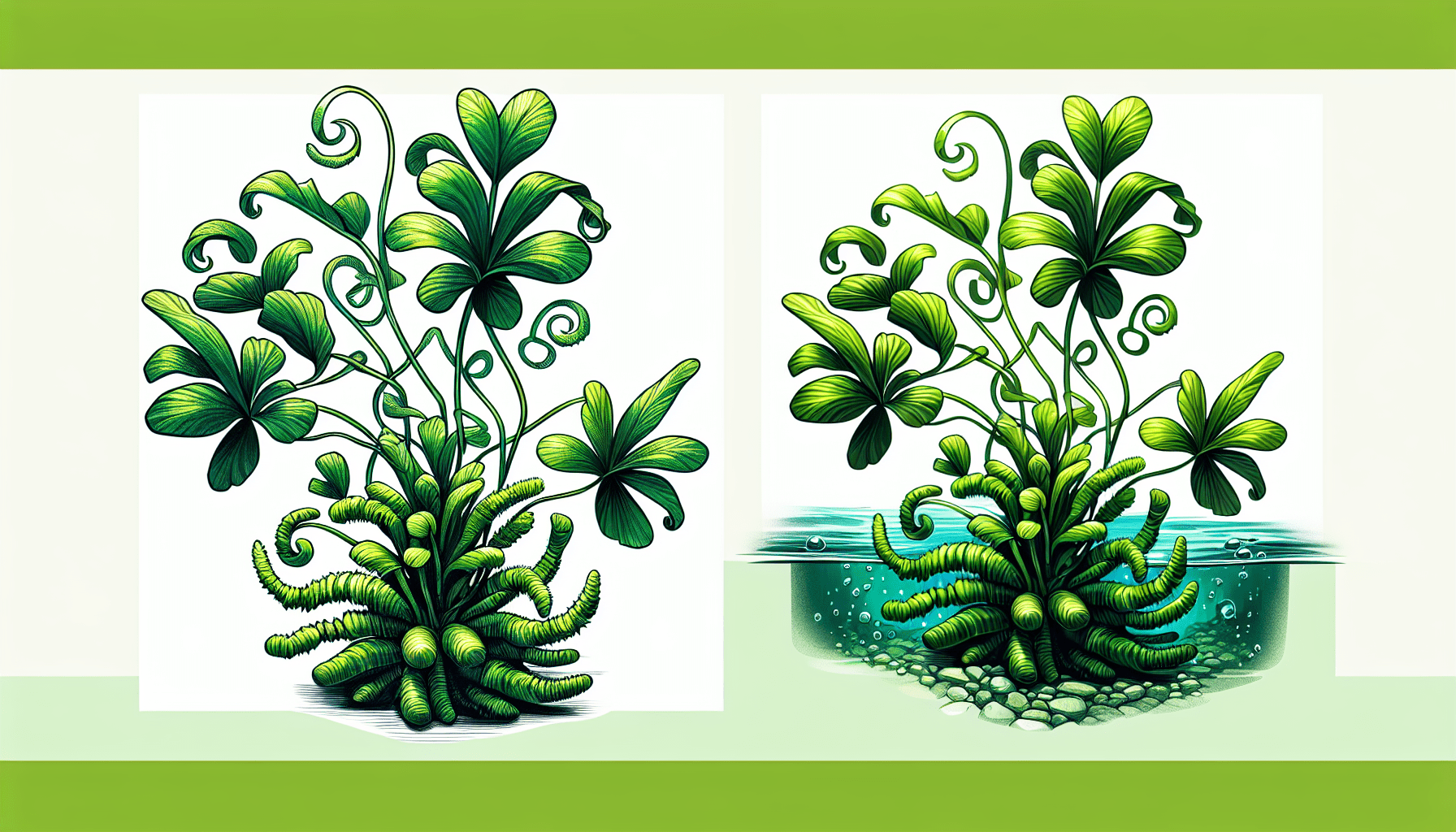 What Is The Aquatic Plant Curly Water Plant