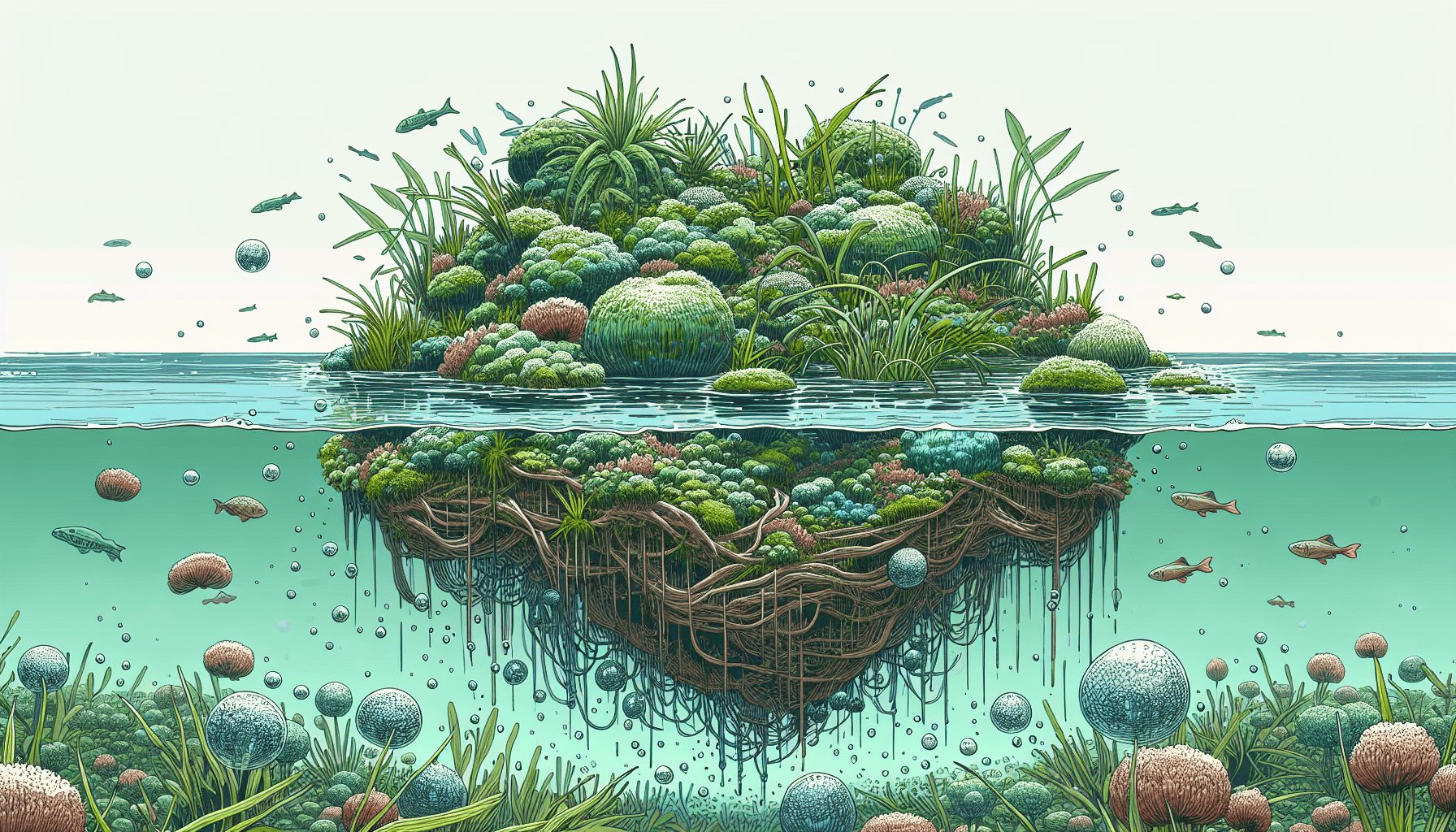 What Is The Aquatic Plant Floating Islands