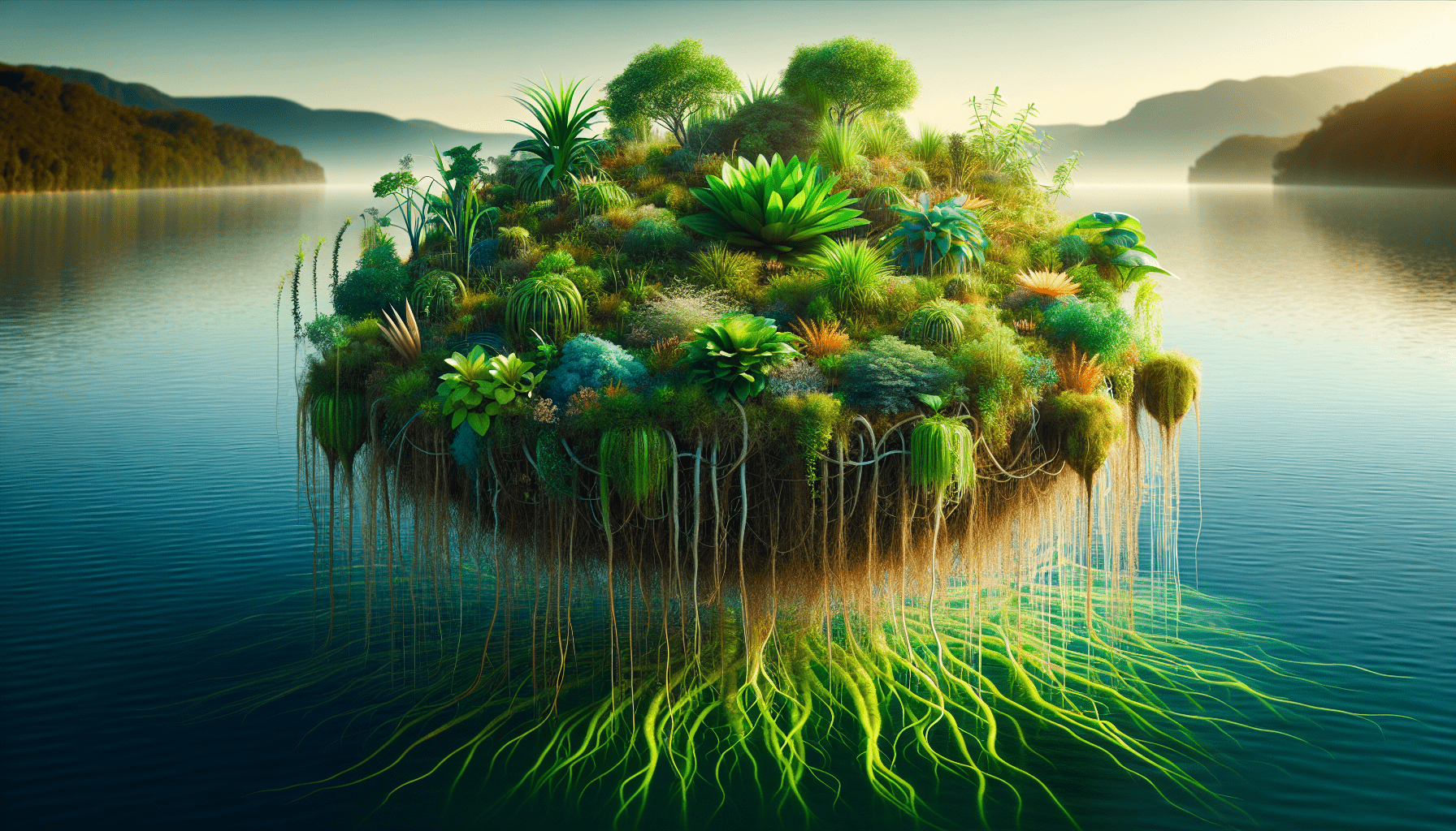 What Is The Aquatic Plant Floating Islands