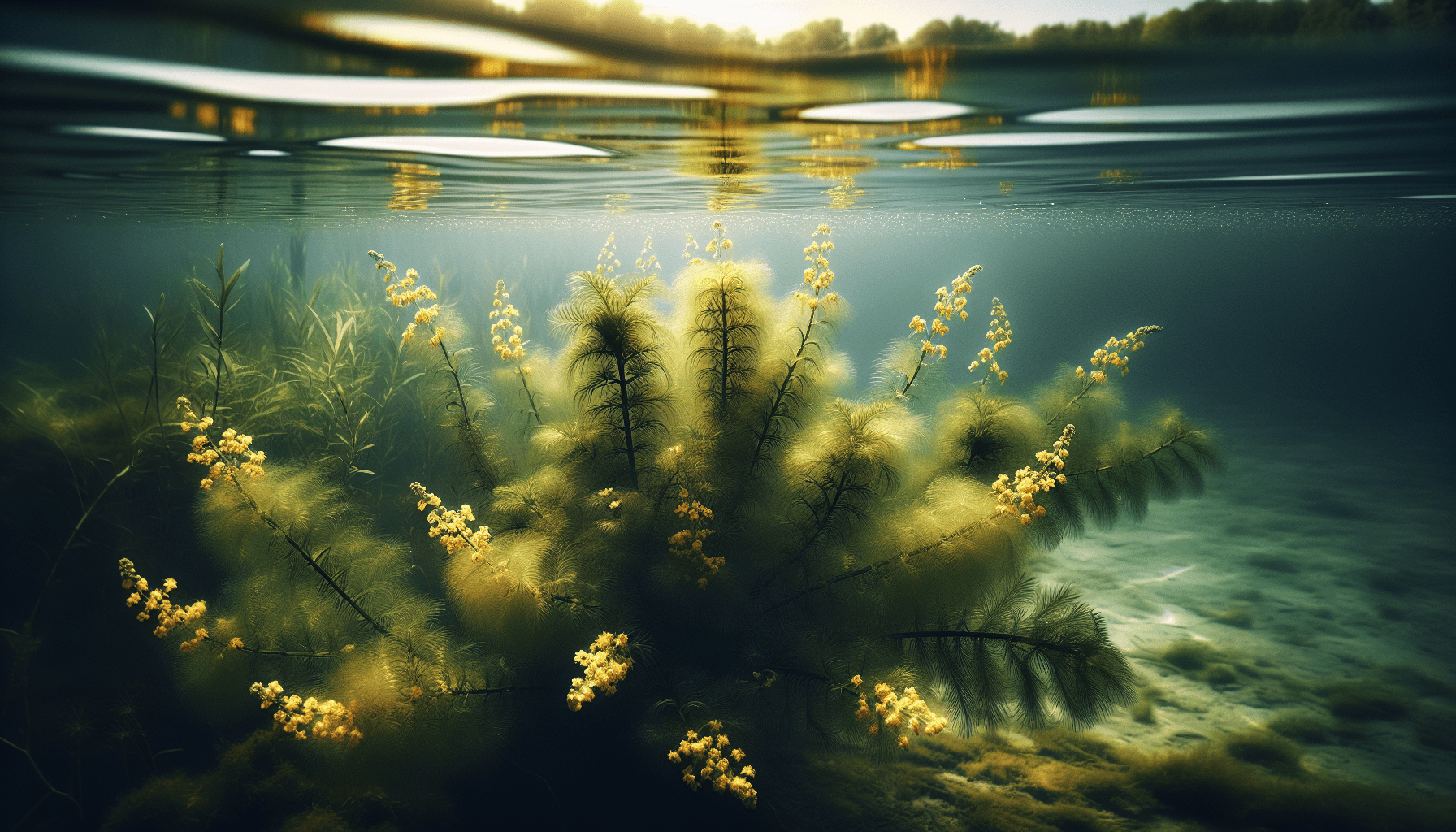 What Is The Aquatic Plant Flower Water Milfoil