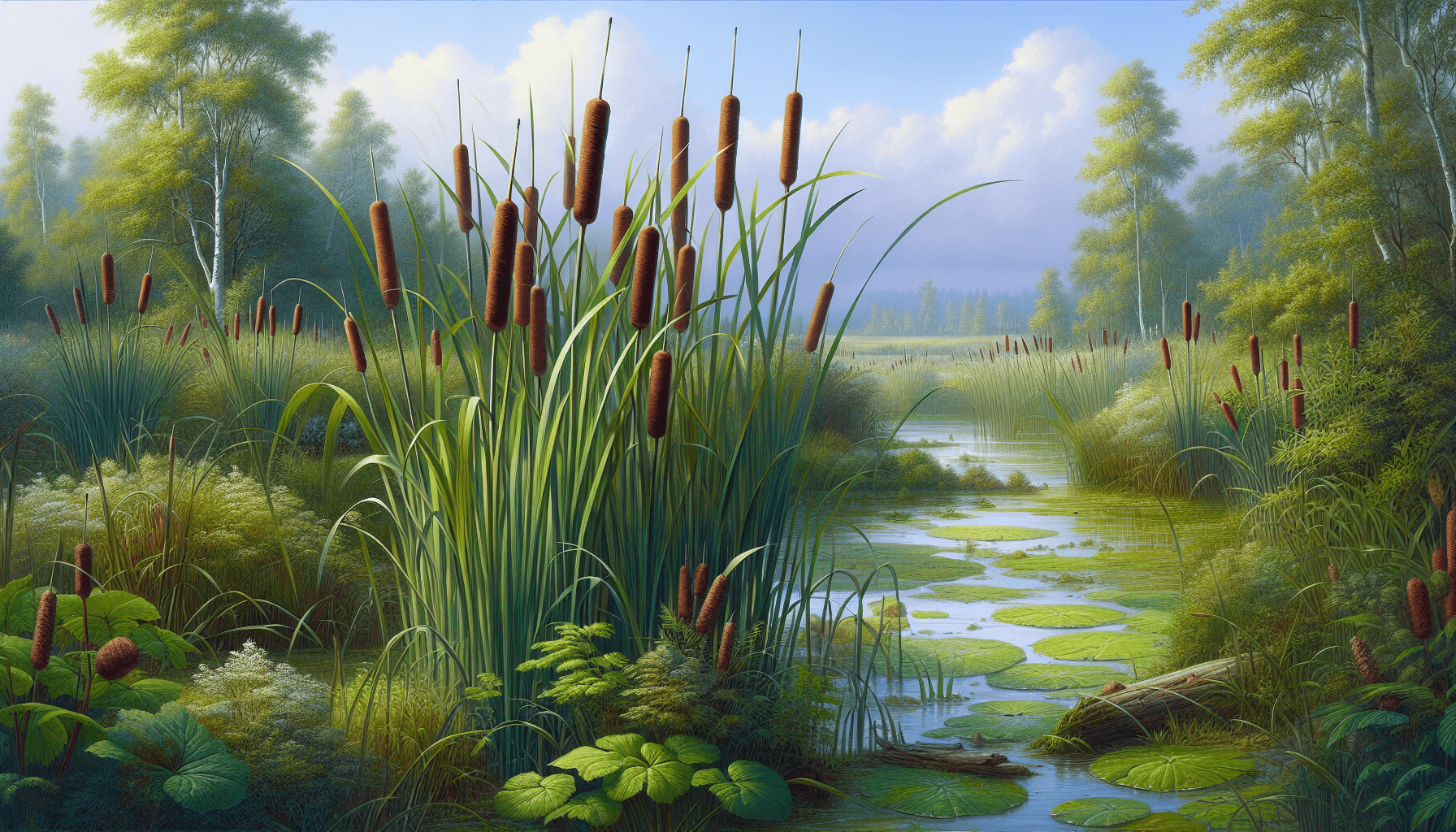 What Is The Aquatic Plant Hybrid Cattail