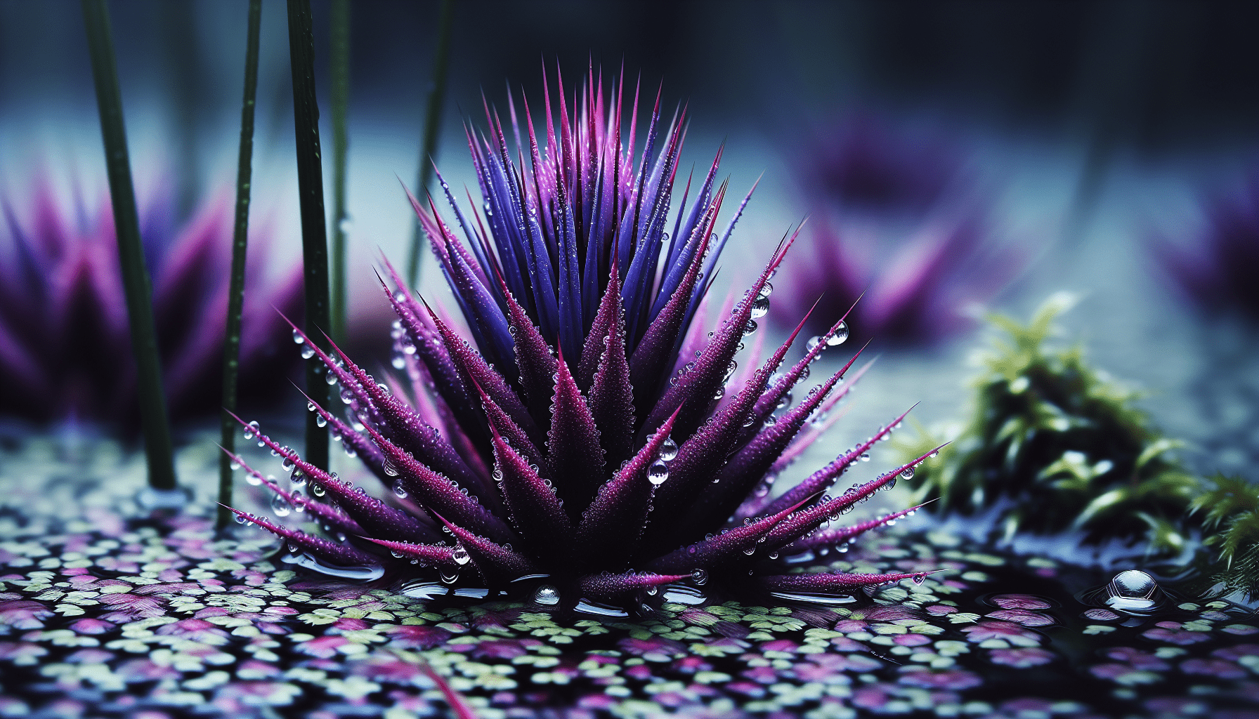 What Is The Aquatic Plant Purple Spike Rush