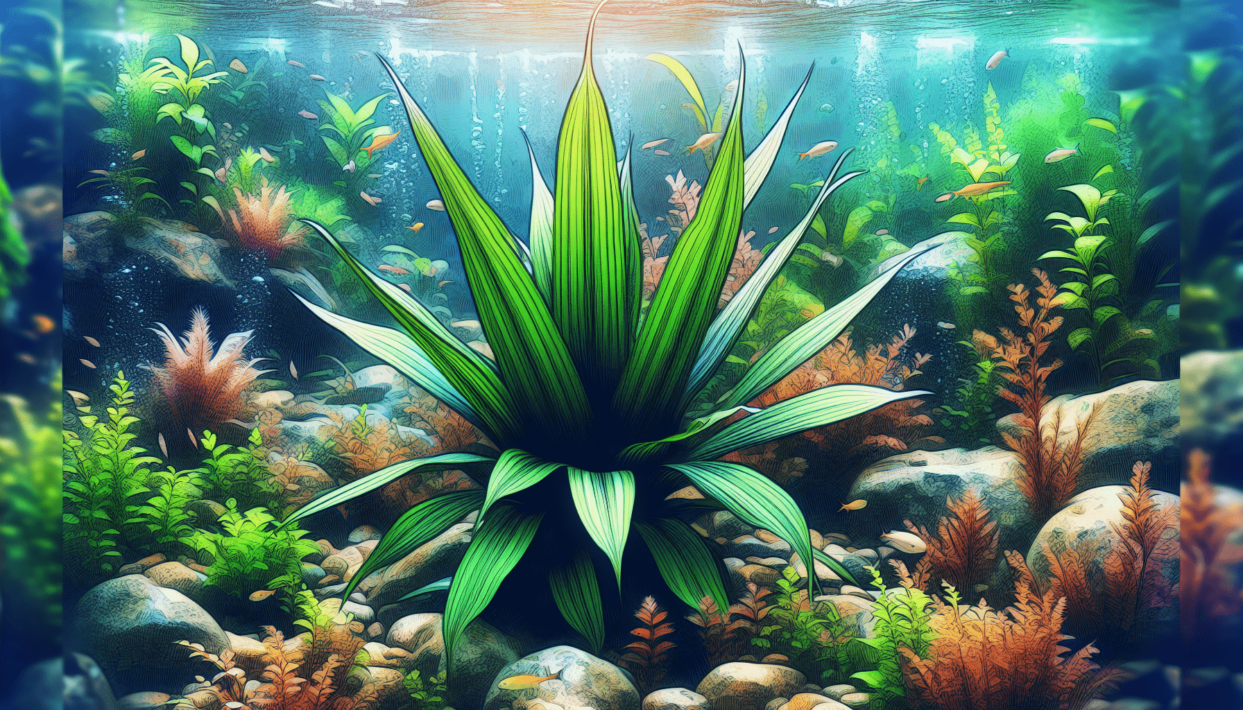 What Is The Aquatic Plant Sword Plant