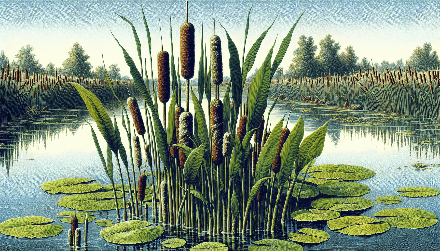 What Is The Aquatic Plant Typha Albida