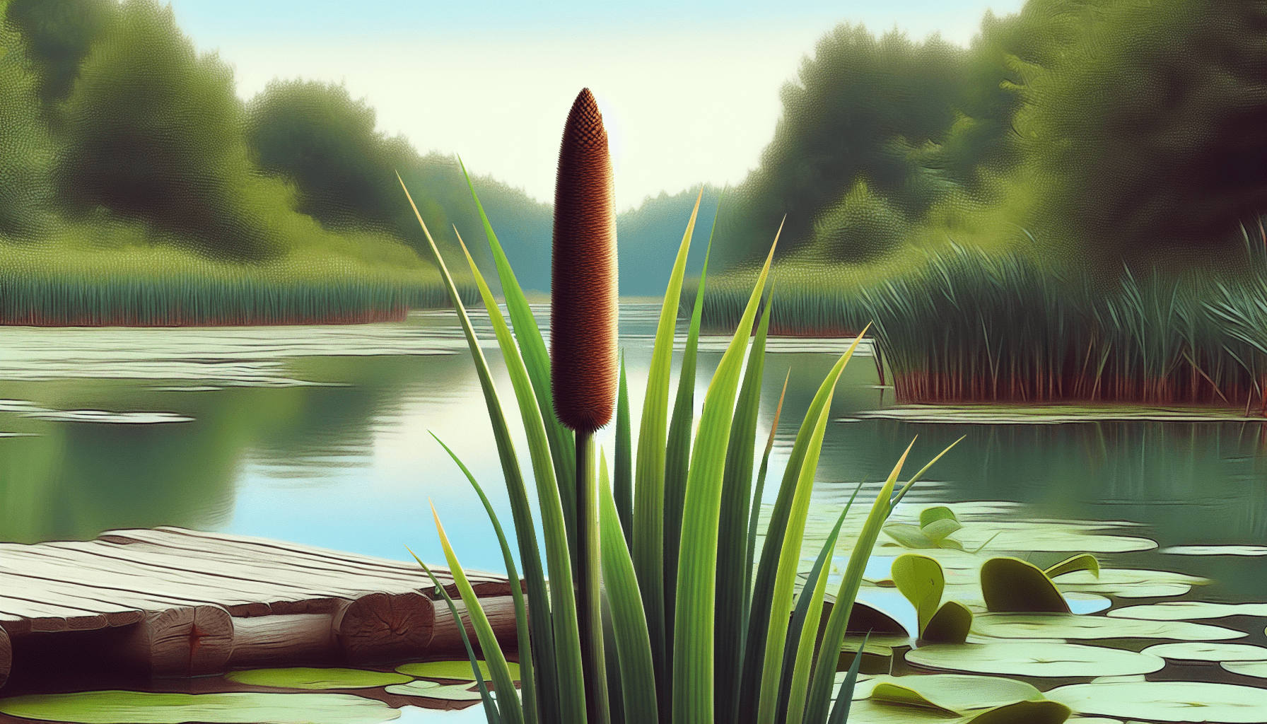 What Is The Aquatic Plant Typha × Bavarica