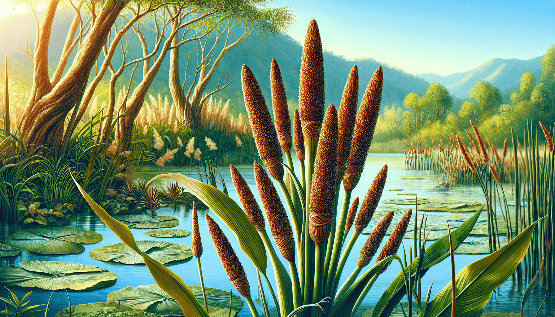 What Is The Aquatic Plant Typha Turcomanica