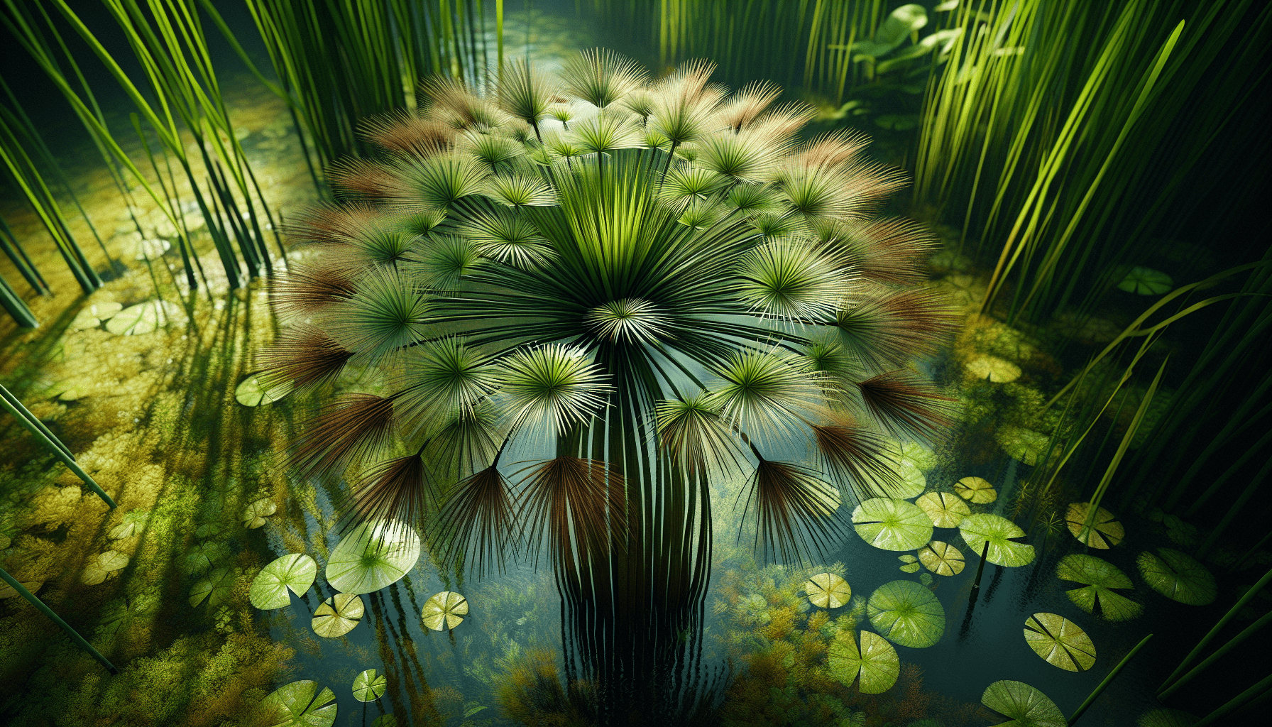 What Is The Aquatic Plant Umbrella Sedge