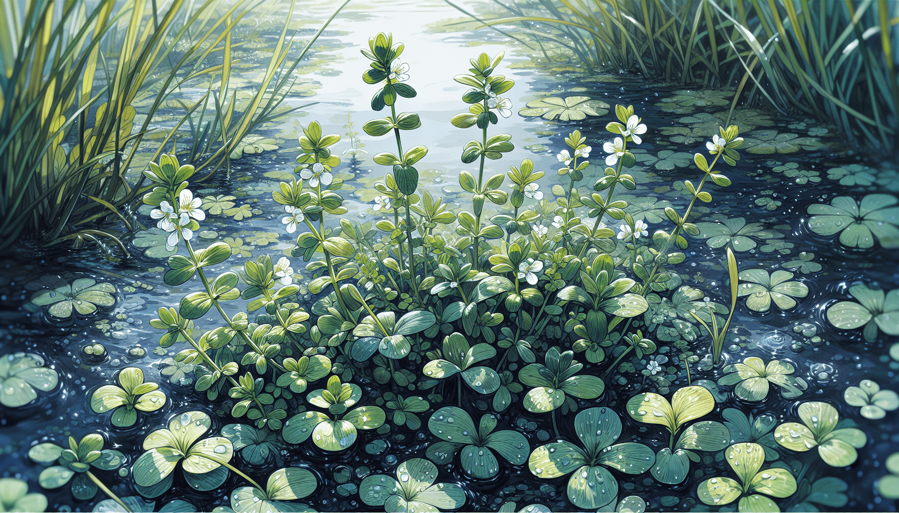 What Is The Aquatic Plant Water Hyssop